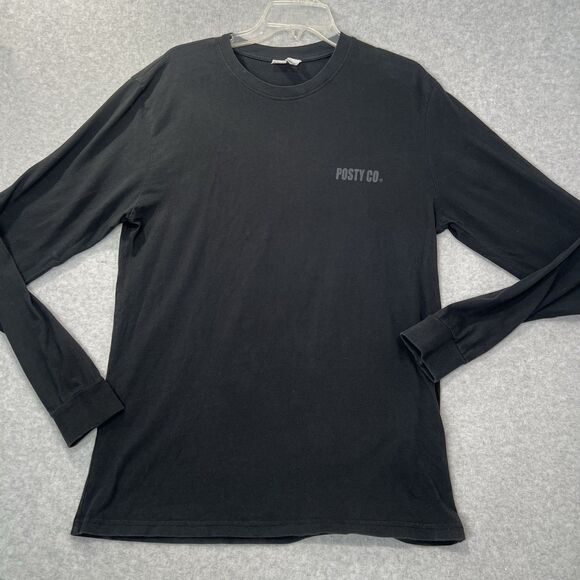 H&M Post Malone Runaway Tour Graphic T-shirt Medium Black Posty Co Music - Picture 2 of 12